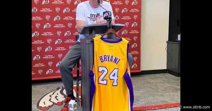 Kobe Bryant made an impact on Utah men’s  basketball coach Larry Krystkowiak