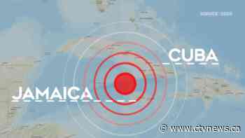 Magnitude 7.7 earthquake hits between Cuba and Jamaica