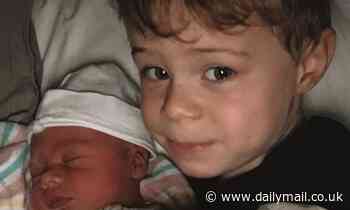 Bride and Prejudice: Milly Johnson's son meets his baby brother after tragedy