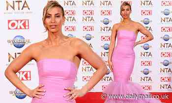 NTA's 2020: Ferne McCanne showcases her hourglass figure in a glamorous pink bodycon dress