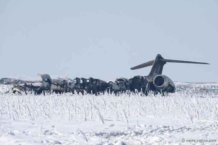 US forces recover two bodies from jet crash site in Afghanistan