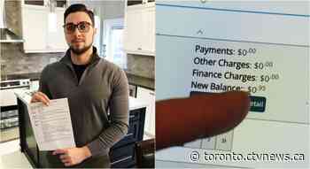 Old credit card bill for 95 cents ruins Ontario man's credit rating