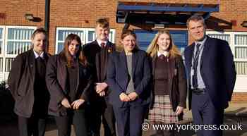York schools celebrate Ofsted success with MP