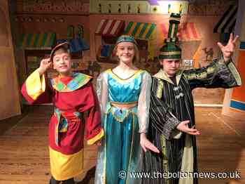 It's panto time at The Barlow, Edgworth with Aladdin ­— oh yes it is !!