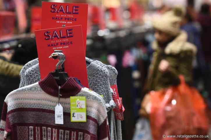 Shop price deflation eases in January