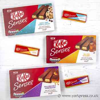 £800,000 investment by Nestlé in York factory to make three new KitKats