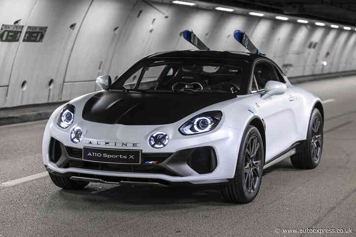 Alpine unveils off-road tailored A110 SportsX