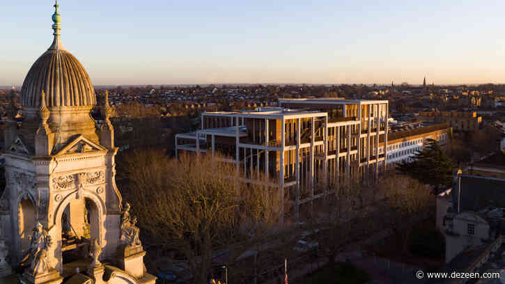 Grafton Architects completes colonnaded Town House at Kingston University