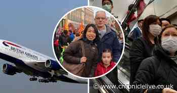 Prudhoe family torn apart as husband must leave Chinese wife behind in coronavirus outbreak