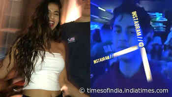 Shah Rukh Khan's son Aryan Khan and daughter Suhana Khan's party pictures and video go viral