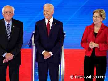 Democratic voters' opinions of Bernie Sanders improved but declined for Joe Biden and Elizabeth Warren in the run-up to Iowa
