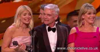 Phillip Schofield and Ruth Langsford share awkward moment at NTAs amidst rumours of a rift