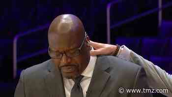 Shaquille O'Neal Leads 'Kobe' Chant At Staples After Emotional TV Appearance