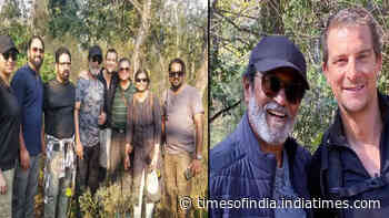 Rajinikanth not injured during shoot for Bear Grylls’s adventures show