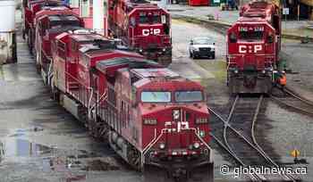CP Rail reports $664M Q4 profit, up from $545M a year ago