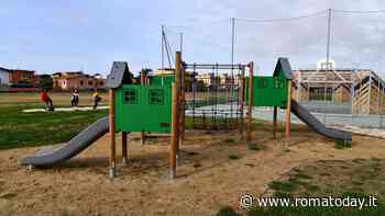 Acilia, area giochi e un campo da basket: ecco il playground di Valle Porcina