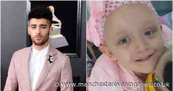 Former One Direction star Zayn Malik donates £10,000 to little girl's cancer fight - Manchester Evening News