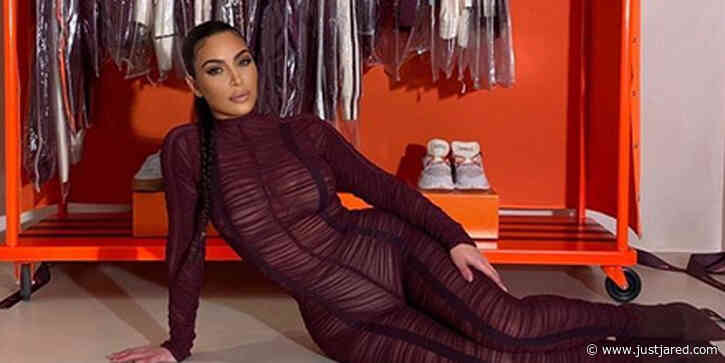 Kim Kardashian Receives Ivy Park x Adidas Box From Beyonce