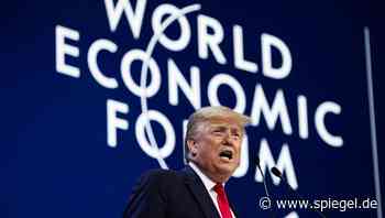 Vier Lehren aus Davos: Warum sich viele Konzernbosse über Trump freuen - DER SPIEGEL