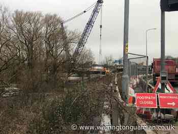 Latest piece of the Centre Park Link Road is installed