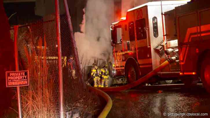 3 Dump Trucks Catch Fire Along Calera Street In Hays