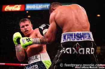 Canelo Alvarez back in gym looking POWERFUL for May fight