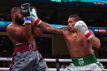 Whyte picking Dereck Chisora over Oleksandr Usyk