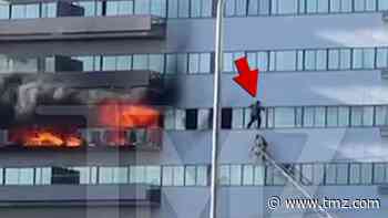 L.A. High-Rise Fire Leads to Daring Rescues