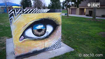 Artist Brightens Hometown by Painting Electrical Boxes
