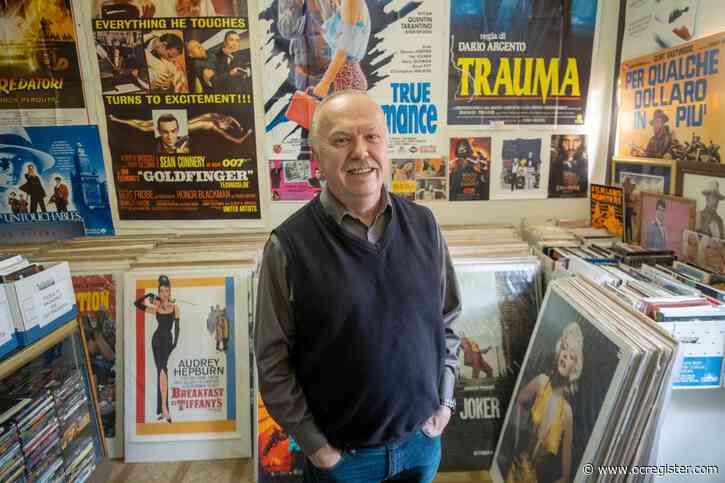Thrills! Chills! Movie posters! Meet the man whose memorabilia shop keeps old Hollywood alive