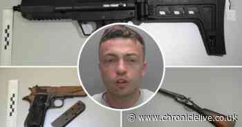 County Durham man jailed after police find stash of weapons and ammunition
