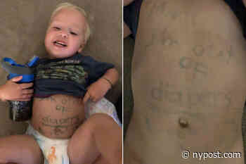 Daycare teacher fired after scrawling 'out of diapers' reminder on toddler's belly - New York Post