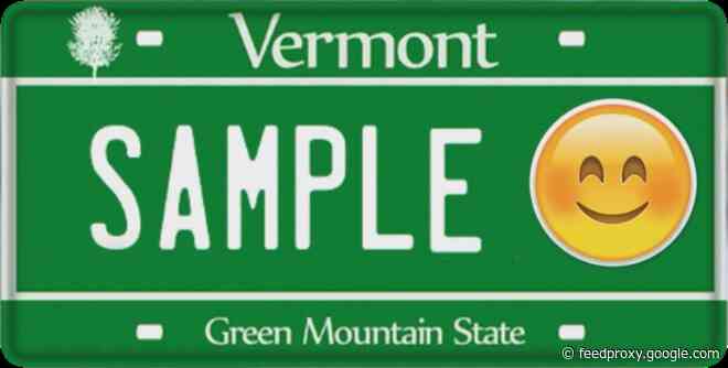 Proposed bill would bring emoji license plates to Vermont