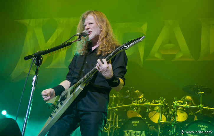 Megadeth joined on stage in Paris by Dave Mustaine’s daughter