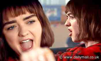 Maisie Williams channels Elsa as she sings Frozen megahit Let It Go in Audi Super Bowl commercial