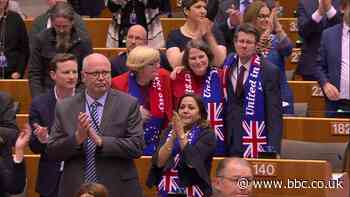 Brexit: European Parliament overwhelmingly backs terms of UK's exit