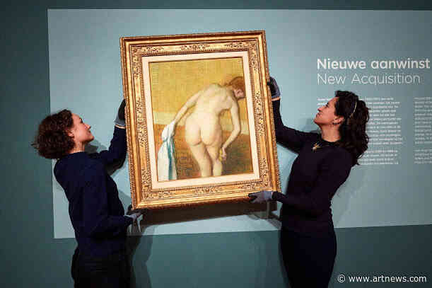 Van Gogh Museum Acquires Degas Pastel from the Artist’s Seminal Series of Nudes