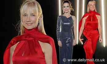 Joely Richardson and Hayley Atwell lead the glamour at pre-BAFTA dinner