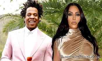 Kim Kardashian and Jay-Z 'watch their children play together at a party'