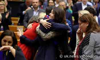 'Over and out': emotional British MEPs attend final EU debate