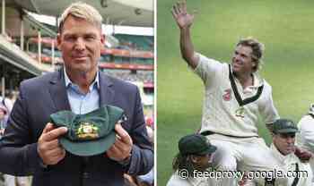 Shane Warne auctioning baggy green to help Australia Bushfire Appeal - over £450k raised