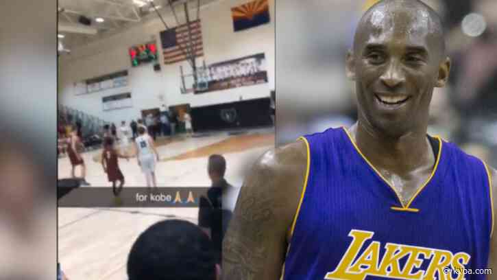 VIDEO: Phoenix high schooler honors Kobe Bryant by hitting game-winning shot