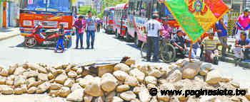 Puntos de bloqueo suben a 93; la escasez llega a Oruro y Potosí - Diario Pagina Siete