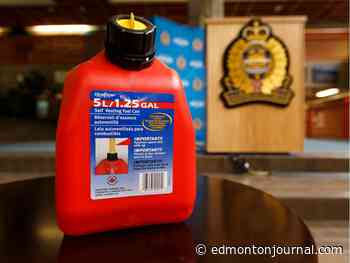 Watch: Edmonton police ask for public's help in finding people connected to gas can
