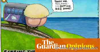 Steve Bell on the renationalisation of Northern rail – cartoon