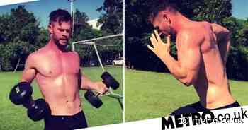 Avengers' Chris Hemsworth auctioning off chance to workout with him - Metro.co.uk