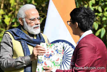 Indian Prime Minister Modi Awards Young Entrepreneur for Cryptocurrency App - Bitcoin News