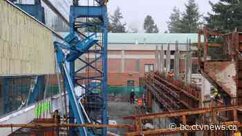Construction worker hospitalized after getting injured on boom lift in Abbotsford - CTV News