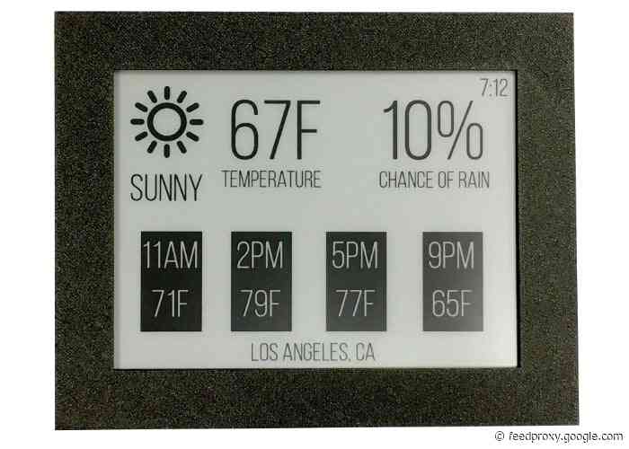 Inkplate 6 wireless e-paper display 3D printed cases now available for $15