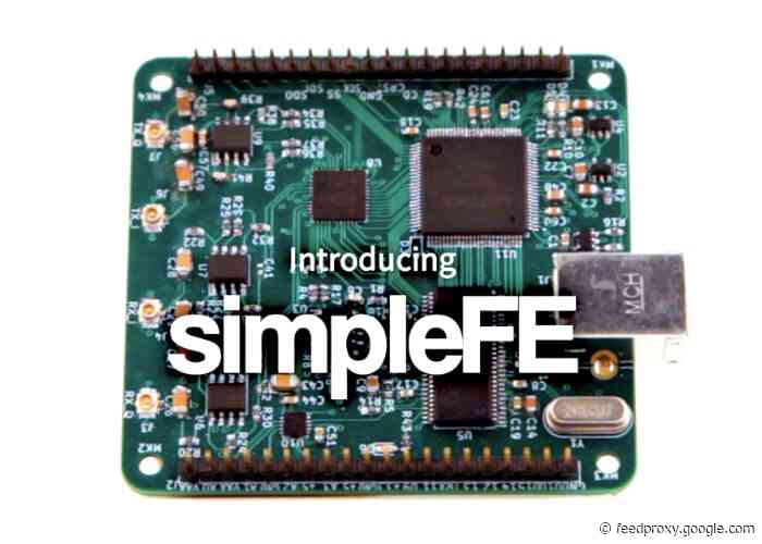 simpleFE a open source, simple to use mixed-signal frontend